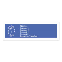 Owl Business Card
