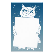 Owl stationery