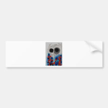 Owl Eye's Painting 3 Bumper Stickers