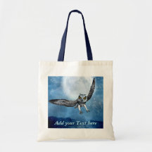 owl Fantasy  Tote Bag
