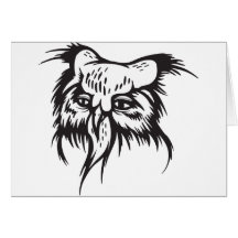 Owl Greeting Card