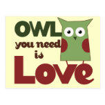 Owl Love Postcards