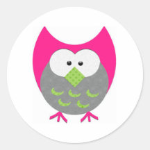 owl.pdf round stickers