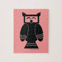 Owl-Pink Jigsaw Puzzles