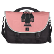 Owl-Pink Laptop Bags