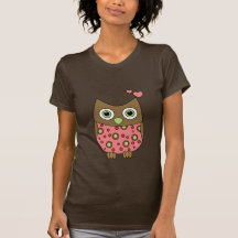 Owl WIth Love T-shirts