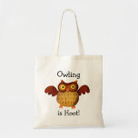 Owling is Hoot! -custom text- Canvas Bag