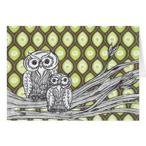 Owls 11 Card
