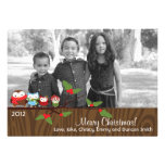 Owls Christmas Holiday Photo Card Cards Custom Announcements