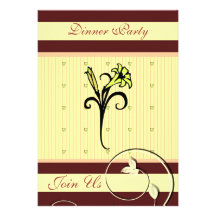Owls & Flowers Invitations