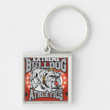 Oxygentees Extreme Bulldog Keychains