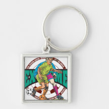 Oxygentees Extreme Soccer Key Chains