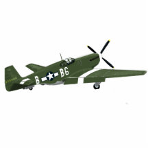 P51 Mustang US Fighter Photo Cut Out