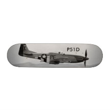 P51D Skateboard