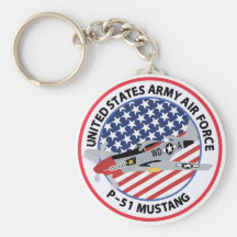P-51 MUSTANG KEY CHAIN