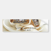 P & G Weddings Bumper Sticker