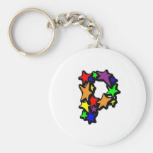 P KEY CHAINS