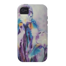 © P Wherrell Contemporary fine art irises iPhone 4 Covers