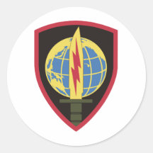 pacific command round sticker