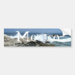 Pacific Crashing In; Mexico Souvenir Bumper Sticker