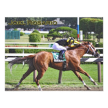 Pacific Ocean winning the James Marvin Stakes Photograph