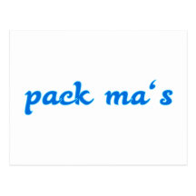 pack ma's Bayern bayrisch bayerisch Postkarte