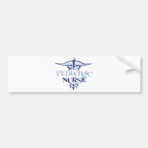 Paediatrics Nurse Bumper Sticker