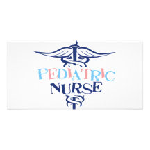 Paediatrics Nurse Personalized Photo Card