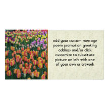 Paint Box Personalized Photo Card