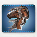 Paint Horse Face Mousepad