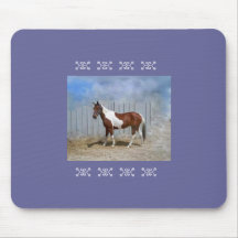 Paint Horse - Sir Lord James Mouse Pad