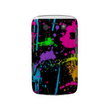 Paint Splatters Blackberry Bold Case