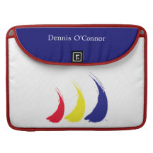 Paint-The-Wind Splashy Sails Sleeves For MacBook Pro