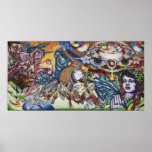 Paint Your Faith on Canvas Posters
