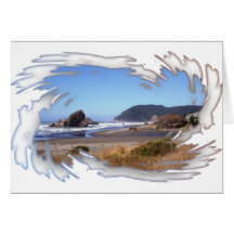 Painted Coast note card