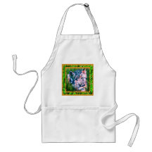 Painted Cub Apron