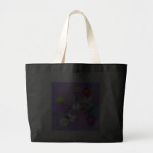 Painted Daisies and Doves Bags