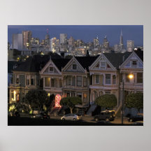 PAINTED LADIES of San Francisco Posters