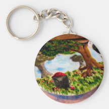 Painted Pie Keychains