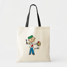 Painter Stick Figure Bags