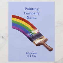 Painting Contractor Business Flyer