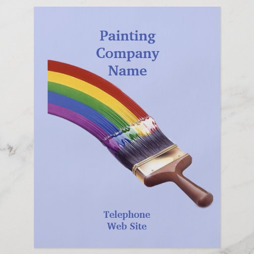 Painting Contractor Business Flyer