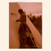 Painting the Sign of His Medicine cards