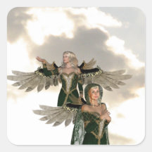 Pair of Angels  Sticker