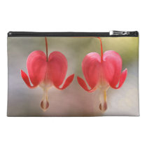 Pair of Bleeding Hearts Flowers bagettes bags
