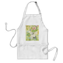 Pair of Cranes Apron