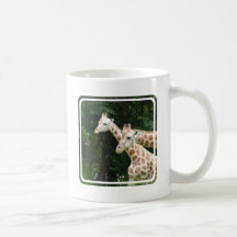 Pair of Giraffes  Coffee Mug