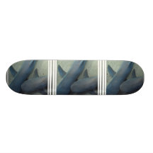 Pair of Sharks Skateboard