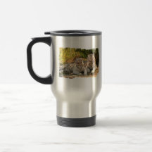 Pair of White Tigers Travel Mug