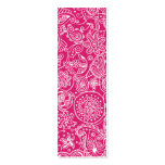 Paisley Bookmark Cards Business Card Template